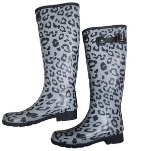 Hunter boots Cheetah print